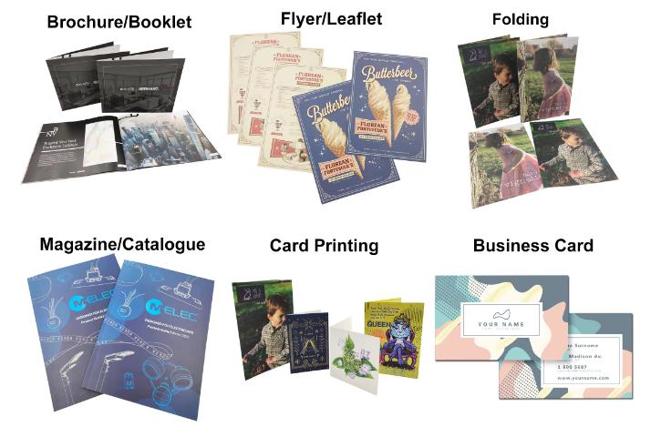 Hvordan hjælper trykprodukter din markedsføring, som: Notepad, Notebook, Calendar & Paper Presentation File File File