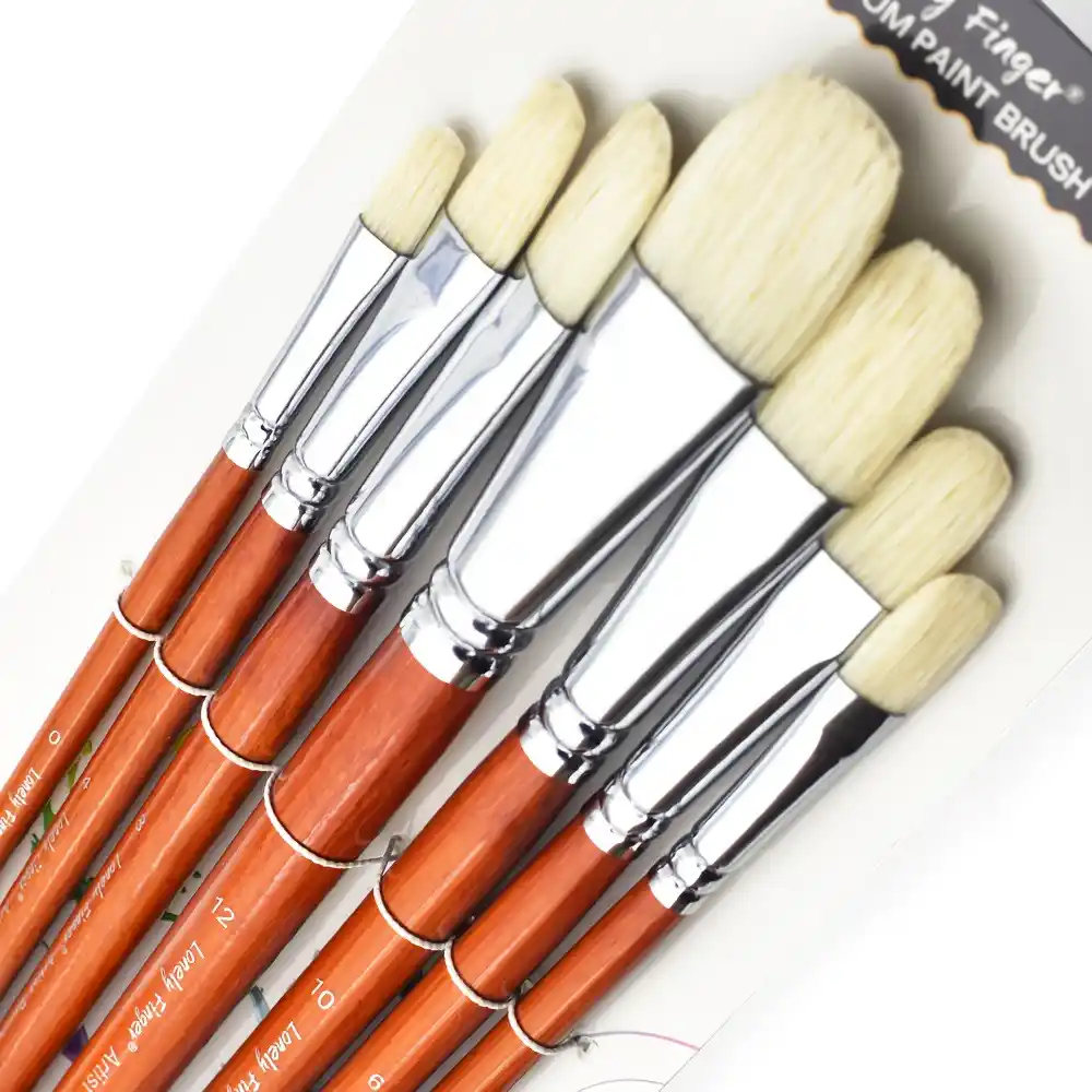 Hvordan børstehår maling pensel praktisk brug i kunst?