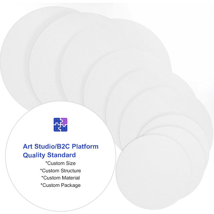 Rundt lærredspanel Rundt lærredspanel